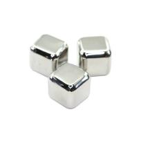 Opakowanie Kamienie lodowe - stalowe kostki lodu błyszczące