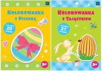 Opakowanie Kolorowanka Wielkanocna A4 z naklejkami MIX