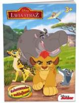 Okładka książki Kolorowanka z naklejkami - Lwia Straż