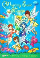 Okładka książki Kolorowanka z naklejkami. Magiczny świat wróżek