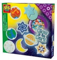 Opakowanie Koralikowe prasowanki - planety świec. w ciemności