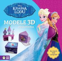 Okładka książki Kraina Lodu. Modele 3D do złożenia - Disney