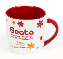Opakowanie Kubek Imienny Beata