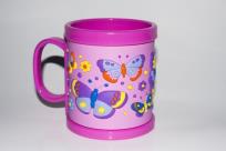 Opakowanie Kubek imienny dla dziecka Motyle