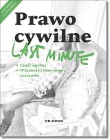 Okładka książki Last minute Prawo cywilne Część 1