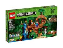 Okładka książki Lego Minecraft Domek na drzewie w dżungli