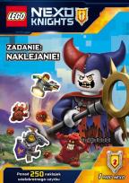 Okładka książki Lego Nexo Knights. Zadanie: naklejanie!