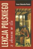 Okładka książki Lekcja polskiego z oknem w tle