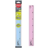 Opakowanie Linijka study  30 cm mix