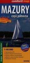 Opakowanie Mazury część północna mapa turystyczna 1:60 000
