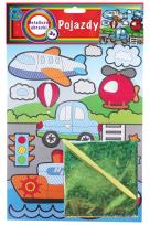 Opakowanie Metaliczne obrazki - Pojazdy STnux