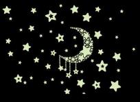 Opakowanie Naklejki ścienne - gwiazdy fluorescencyjne