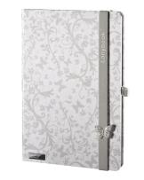 Opakowanie Notes A5 Butterfly Spirit biały kratka