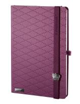 Opakowanie Notes A5 Glamorous Beauty Matra cyklamenowy kratka
