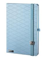 Opakowanie Notes A5 Glamorous Beauty niebieski kratka