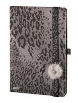 Opakowanie Notes A5 Lovely Wild Cat szary