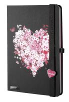 Opakowanie Notes A5 Lovestruck czarny linia