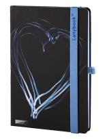 Opakowanie Notes A5 Night Light czarny/niebieski kratka