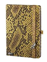 Opakowanie Notes A5 Snake Sharmer żółty kratka