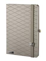 Opakowanie Notes A6 Glamorous Beauty szary kratka