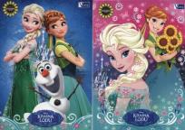 Opakowanie Notes A6 Kraina Lodu 10 sztuk mix