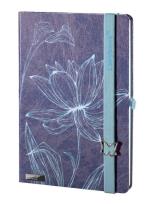 Opakowanie Notes A6 Lovely Butterfly niebieski linia