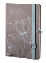 Opakowanie Notes A6 Lovely Butterfly szary kratka