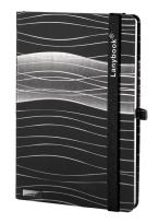 Opakowanie Notes A6 Oceanic Refl czarny kratka