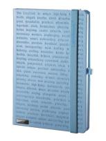 Opakowanie Notes A6 The One II niebieski linia