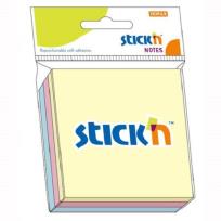 Opakowanie Notesy samoprzylepne pastel 76x76 mm, 3x50