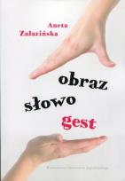 Okładka książki Obraz słowo gest