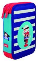 Opakowanie Piórnik 2 poz. z wyprawką Anchor Club nieb. MILAN