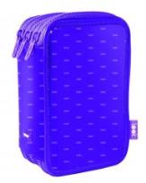 Opakowanie Piórnik 3 poz. z wyprawką Look II fiolet MILAN