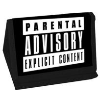 Opakowanie Portfel Parental Advisory