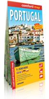 Opakowanie Portugalia comfort! map laminowana mapa samochodowo - turystyczna