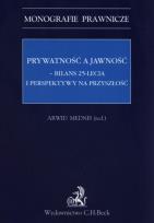 Okładka książki Prywatność a jawność