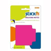 Opakowanie Przekładki samoprzylepne 70x70mm różowe 50 kartek