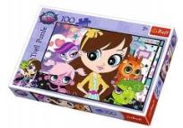 Opakowanie Puzzle 100 - W gronie przyjaciół TREFL