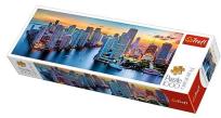Opakowanie Puzzle 1000 el. Panorama Miami o zmroku