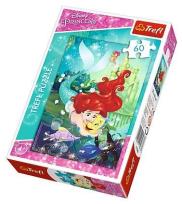 Opakowanie Puzzle 60 - Arielka i jej przyjaciele TREFL
