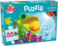 Okładka książki Puzzle maxi MiniMini Śpiąca Rybka  35