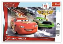 Opakowanie Puzzle ramkowe 15 Wyścig po puchar TREFL