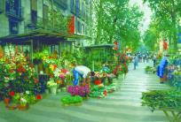 Opakowanie Puzzle Ulica La Rambla, Barcelona 5000