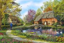 Opakowanie Puzzle Wiejska chatka 5000