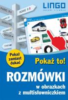 Okładka książki Rozmówki w obrazkach z multisłowniczkiem Pokaż to!