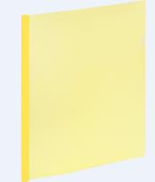 Opakowanie Skoroszyt A4 zaciskowy 9111 żółty
