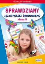 Okładka książki Sprawdziany. Język polski, środowiskok klasa II NW
