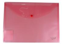 Opakowanie Teczka kopertowa A4 czerwona transparentna