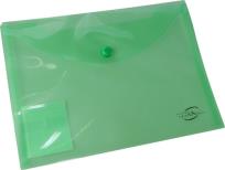 Opakowanie Teczka kopertowa A5 zielona transparentna