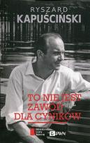 Okładka książki To nie jest zawód dla cyników BR w.2016